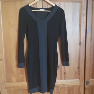 Casual black & grey fall/winter dress